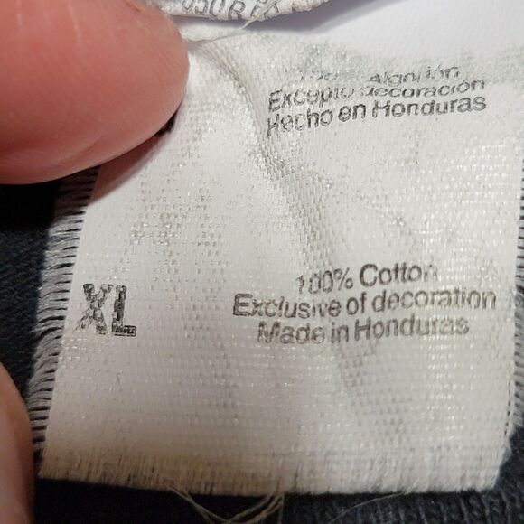 Jerzees SS Black Unisex Tee The Walking Dead "Don't Git Bit" - Size XL - Picture 4 of 4